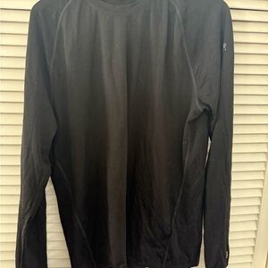 Smartwool Men's Black Long Sleeve base layer